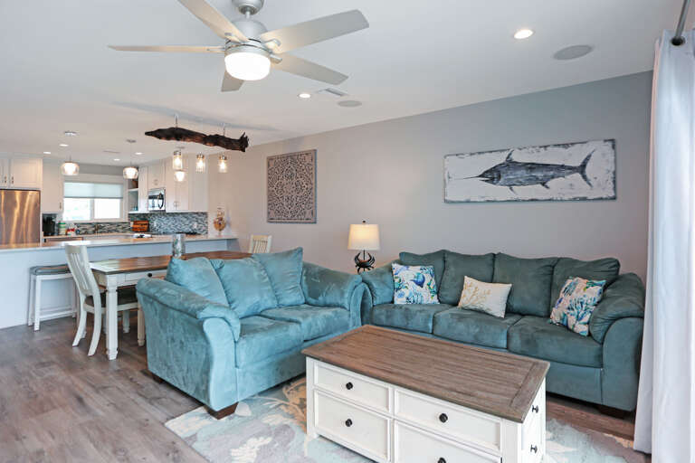 Living Room, Kitchen and Dining Area Living Room, Kitchen and Dining Area