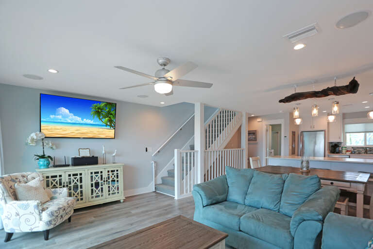 Living Room with TV Living Room with TV