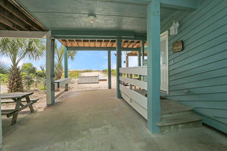 View from Under House