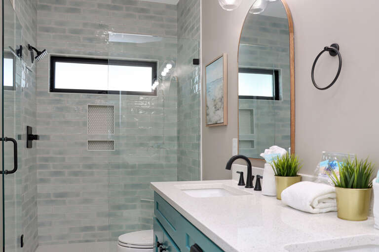 Bedroom 3 - Master Bath Shower