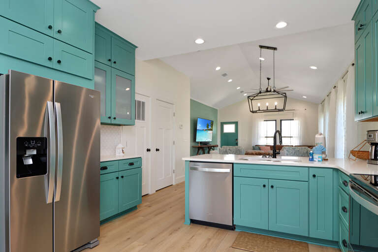 Kitchen and Living Area