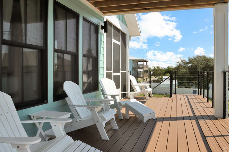 Relax on the Beach View Deck