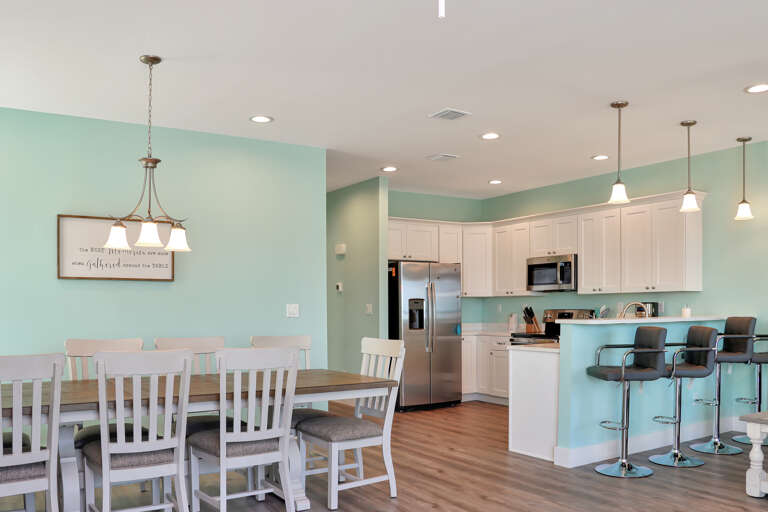 Dining Area and Kitchen Dining Area and Kitchen