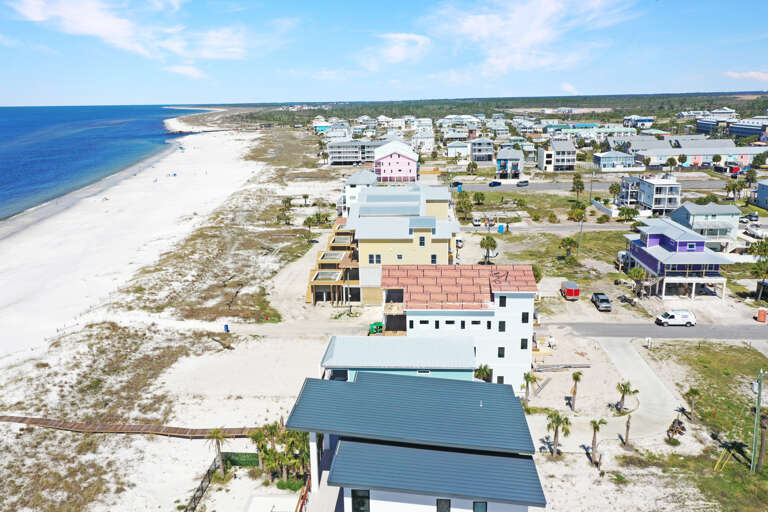 Aerial View Towards the West