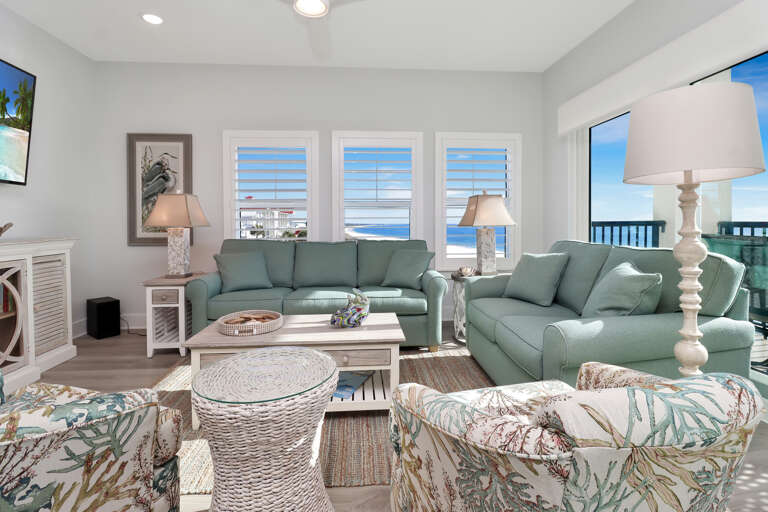 Living Room with Sleeper Sofa