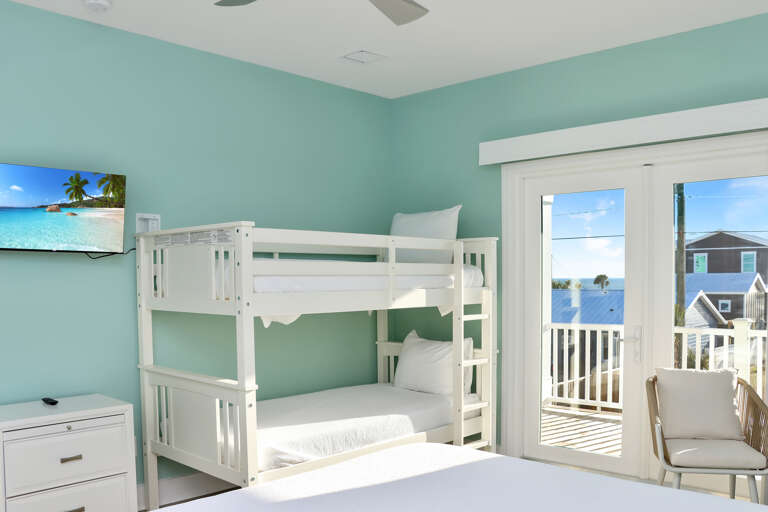 Bedroom 3 - Bunk Beds and TV