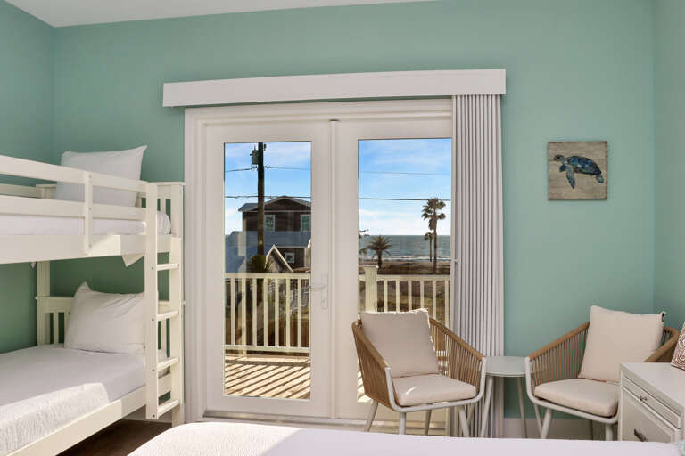 Bedroom 3 - Deck View