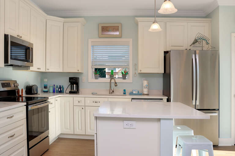 Kitchen with Bar Seating