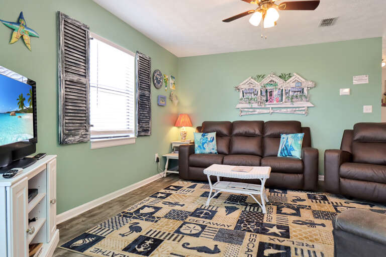 Living Room with TV