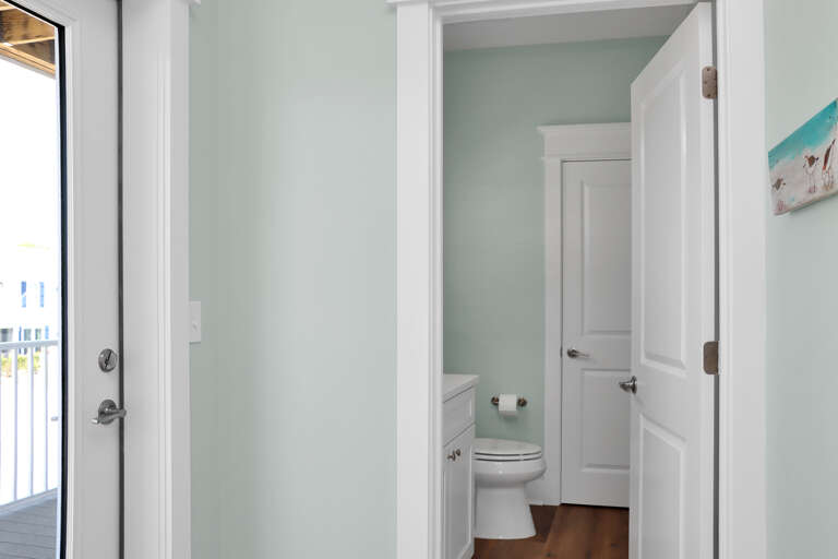 Half Bath on Main Floor