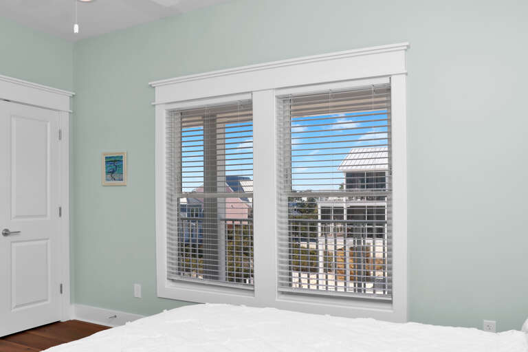 Bedroom 3 - View onto Deck