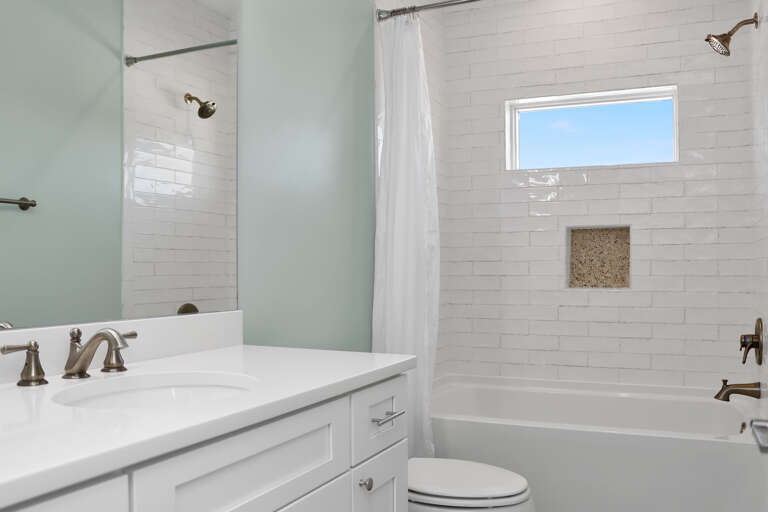 Full Bath on First Floor