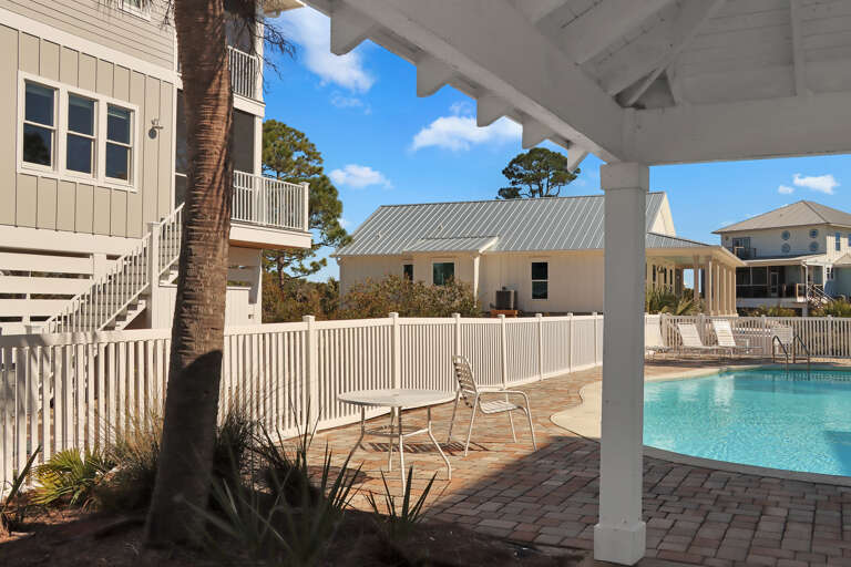 View of House from Community Swimming Pool