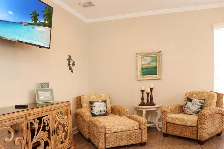 Bedroom 2 - Sitting Area and TV