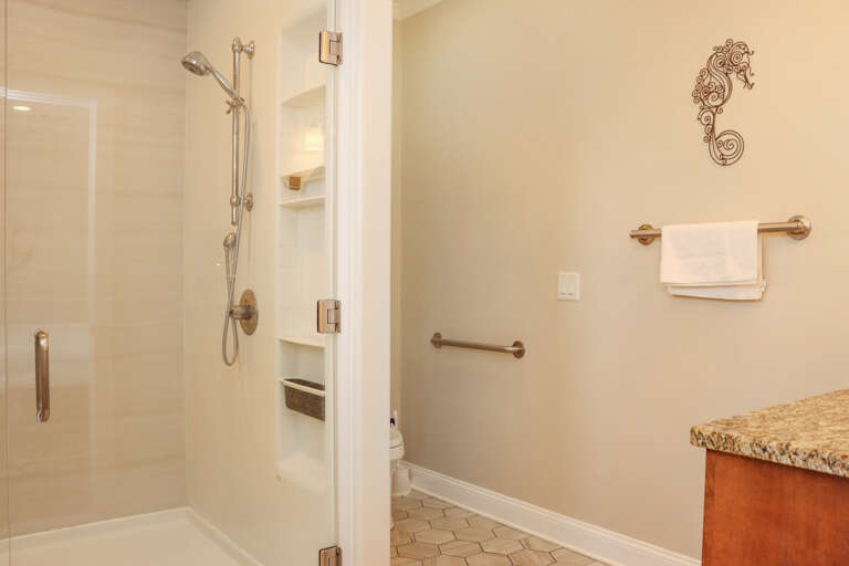 Bedroom 2 - Master Bath with Large Shower