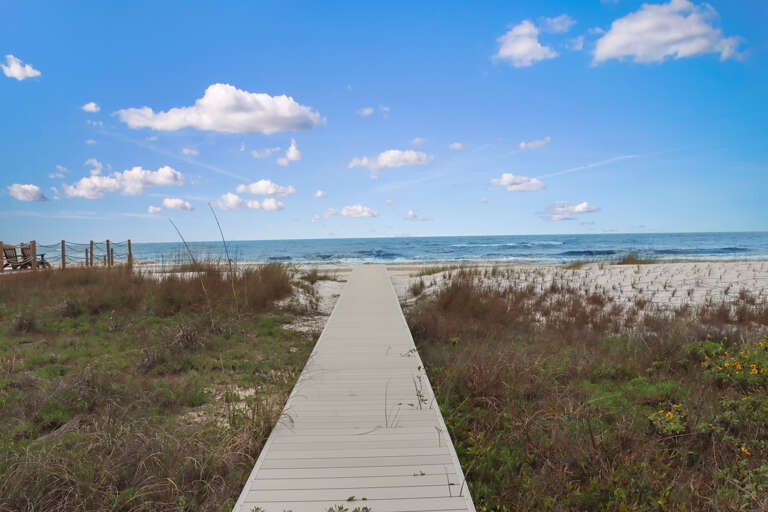 Flat Boardwalk to Beach