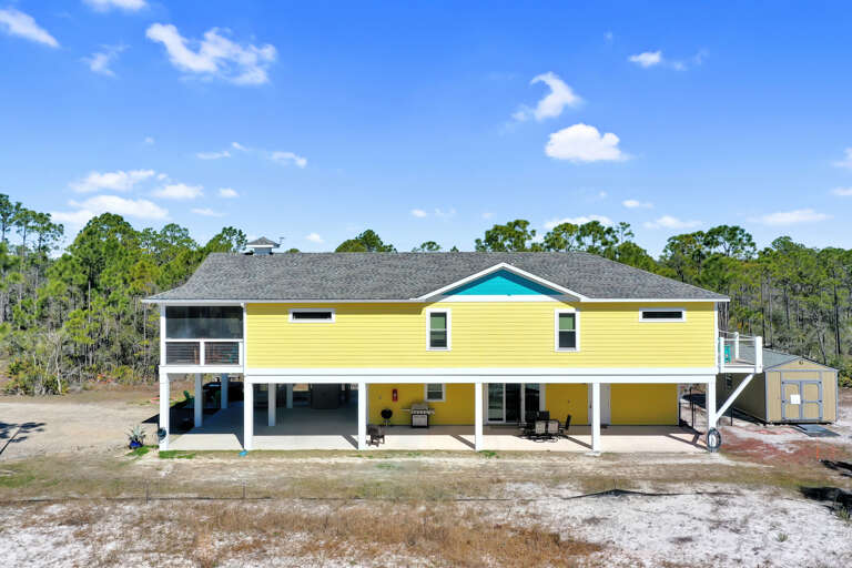 Lots of Covered Outdoor Space