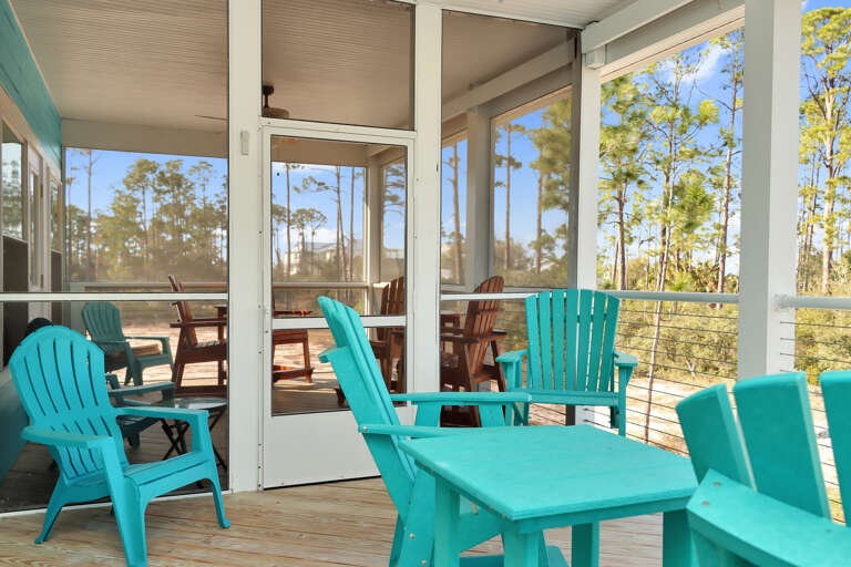 Covered Beach View Deck