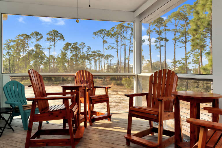 Screened Deck
