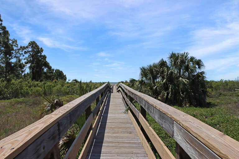 Community Beach Boardwalk