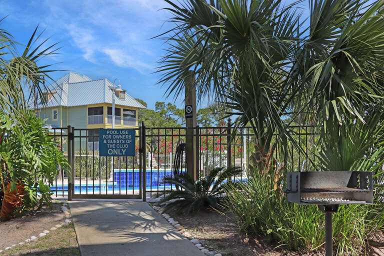 Community Pool and Charcoal Grill