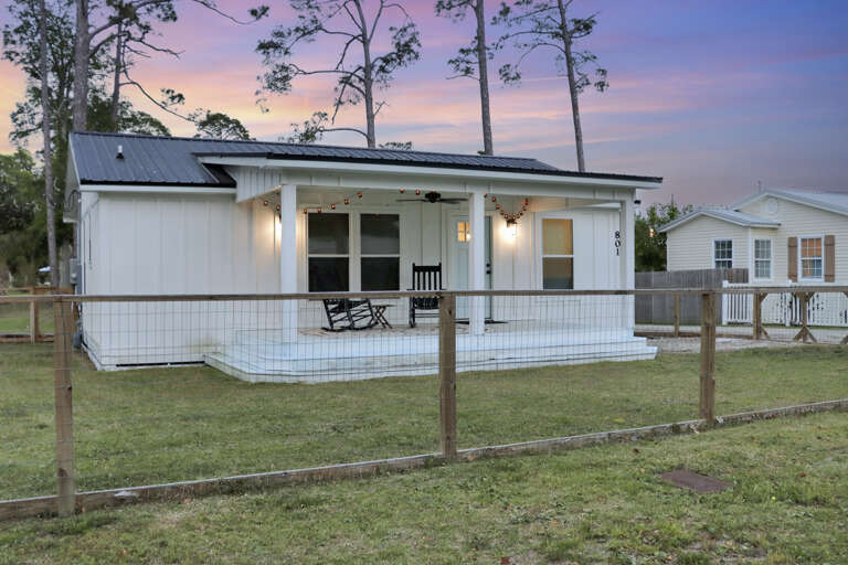 The Surf Ranch with Porch and Fenced Yard
