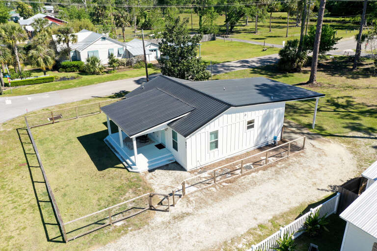 Fenced Yard with Pull Around Driveway