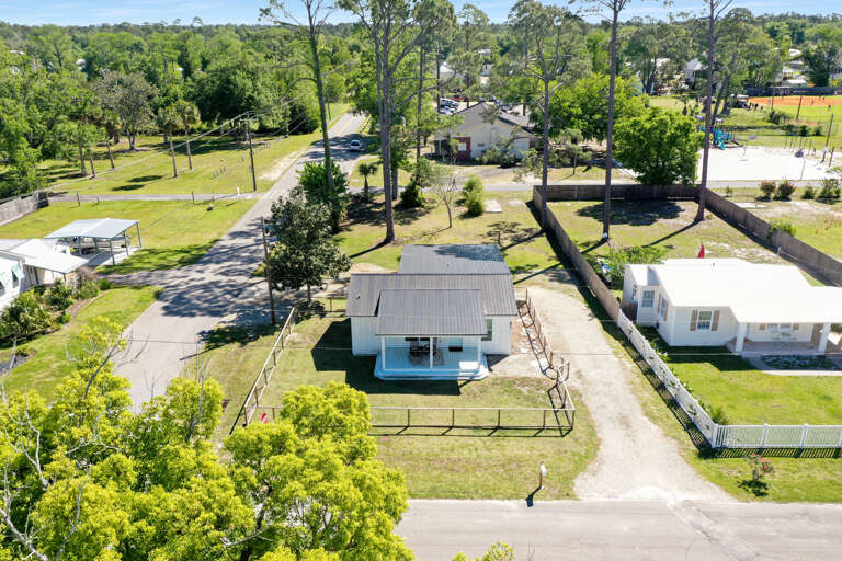 Corner Lot with Playground in Background
