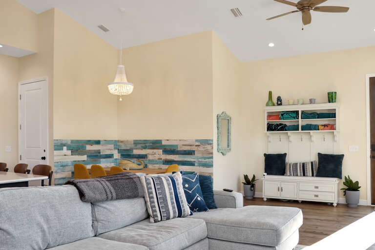 Living Room and Dining Area