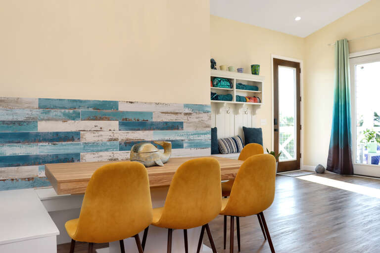 Custom Built-in Dining Area