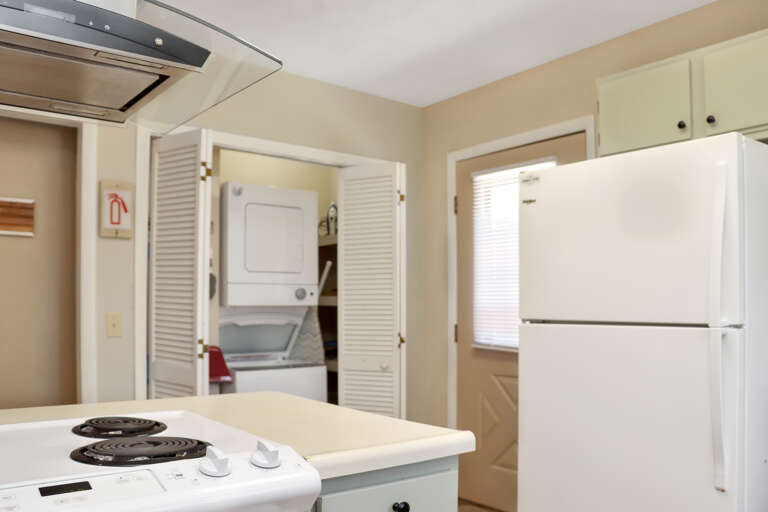 Kitchen with Laundry Closet