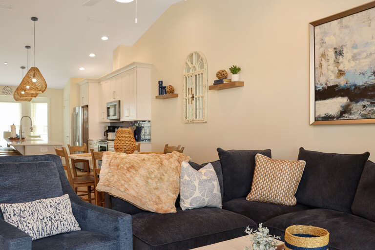 Living Room and Dining Area
