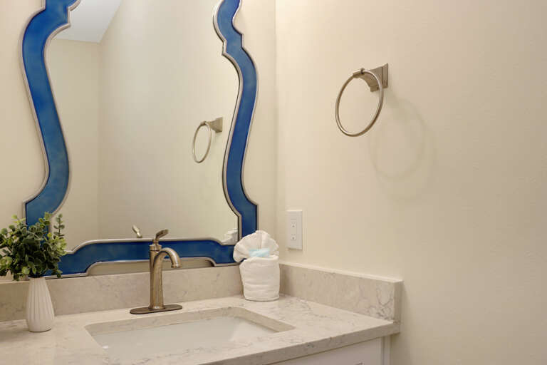 Half Bath on Top Floor