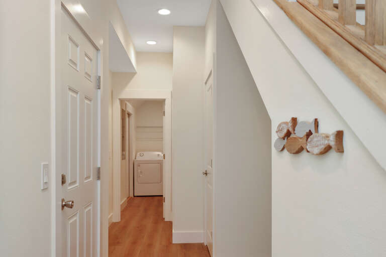 Ground Floor Hallway to Laundry Room