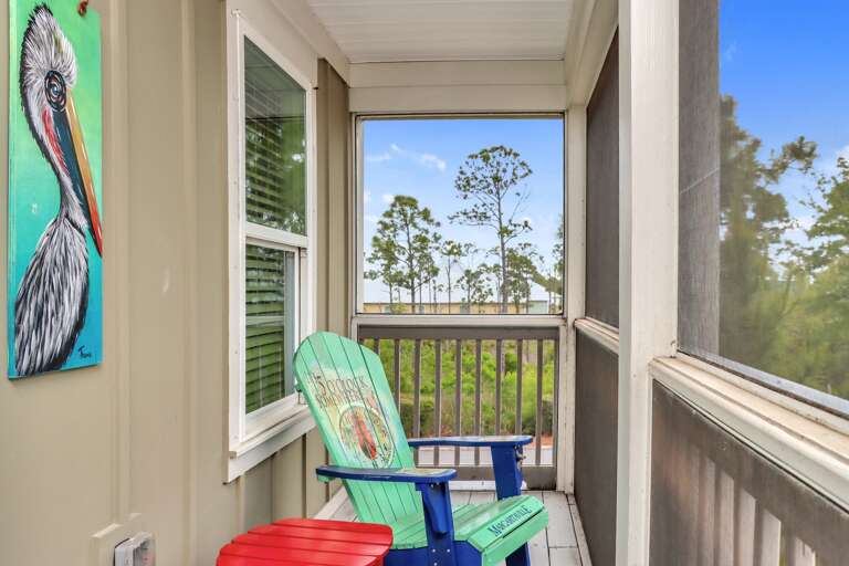 Master Bedroom Deck - Great Spot for a Parrothead
