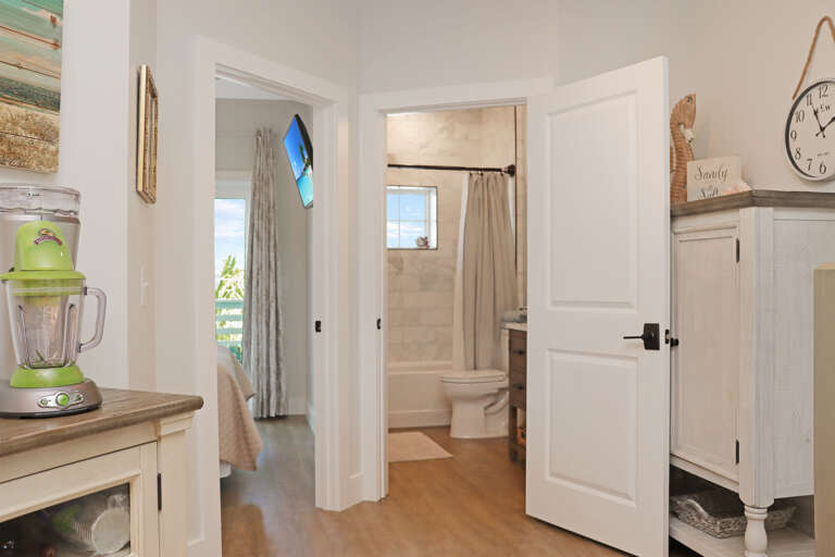 Full Bathroom and Bedroom 1 on Main Level