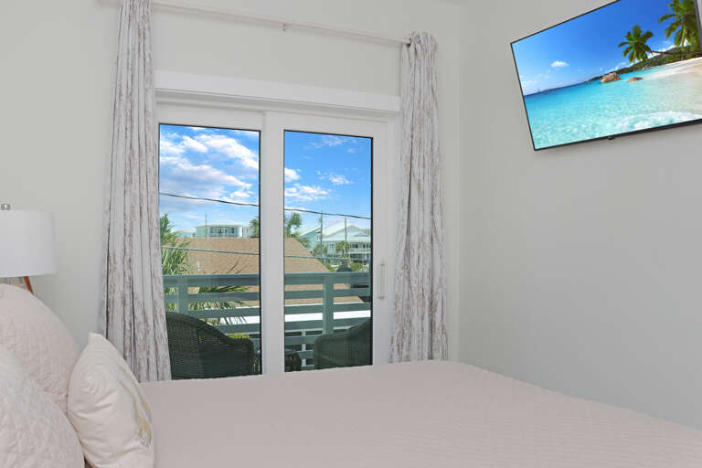 Bedroom 1 with TV
