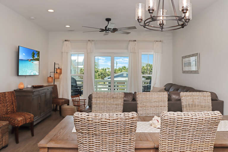 Dining Area and Living Room