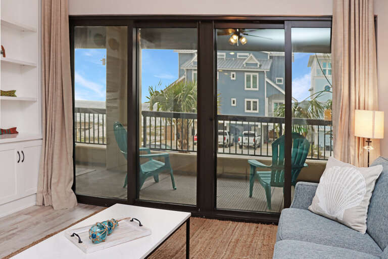 Amazing Views of Beach from Living Room