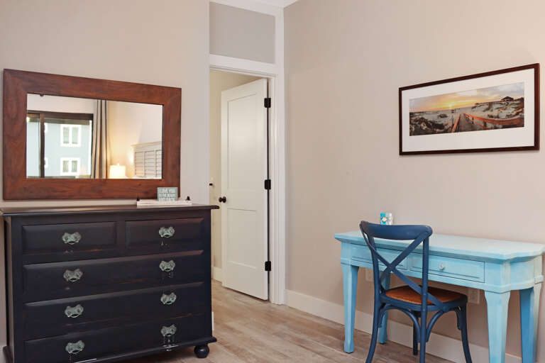 Bedroom 3 - Workspace and Master Bath