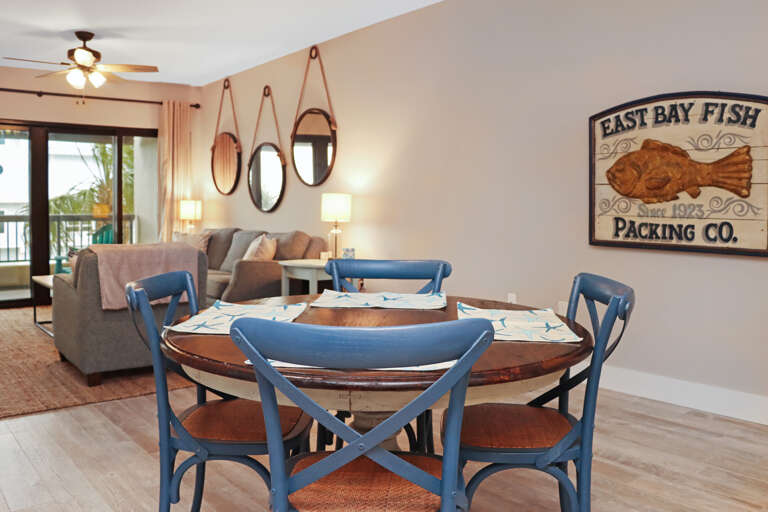 Dining Area and Living Room