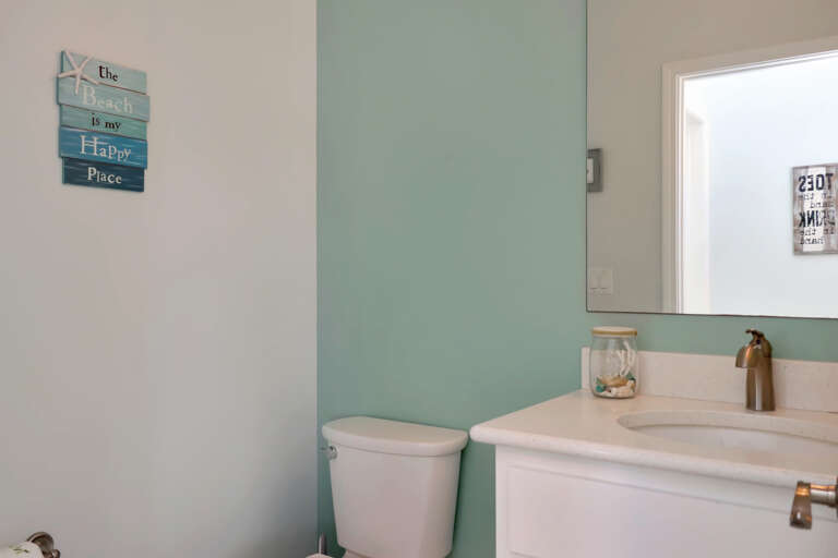 Half Bath on Main Floor