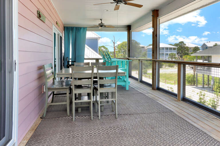 Main Floor Beachside Screened Deck