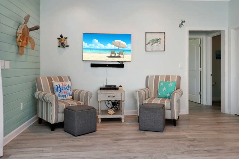 Sitting Space and Living Room TV