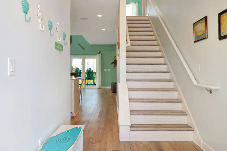 Front Entrance with Stairs to Second Floor