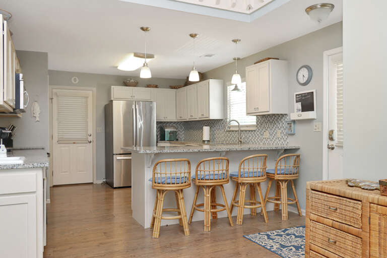 Kitchen with Bar Seating