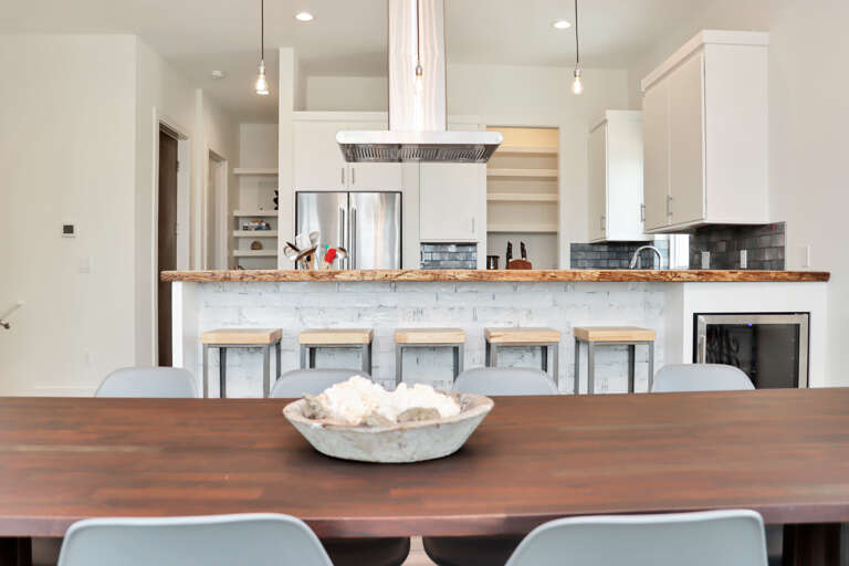 Dining Area and Kitchen