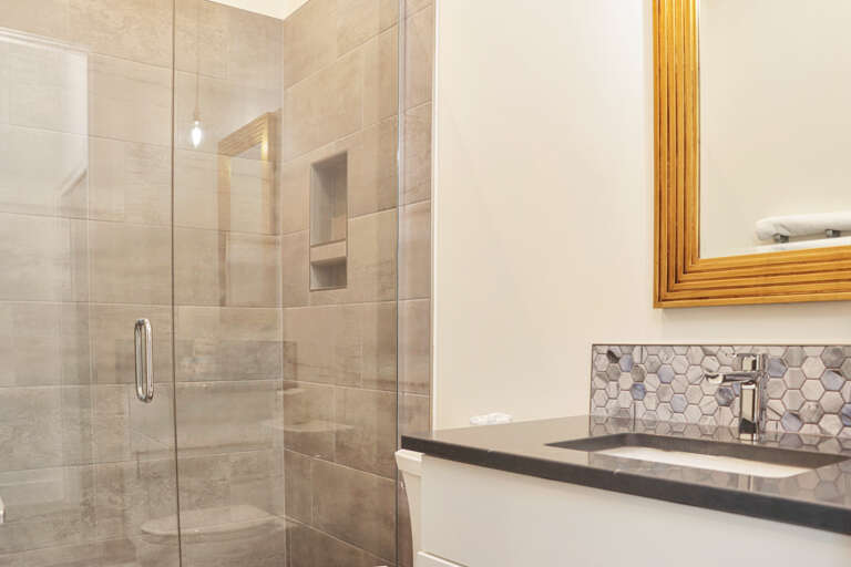 Bedroom 2 - Master Bath with Shower Only