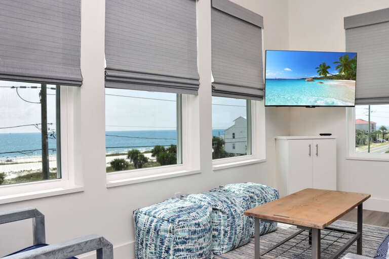 Beach View from Sitting Area