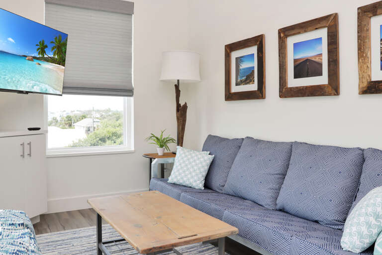Sitting Area with TV on Second Floor